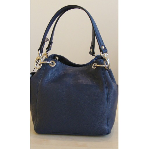 Bianca Leather Ring Tote Bag