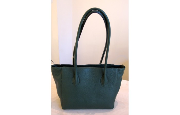 Aletta Large Handle Leather Bag