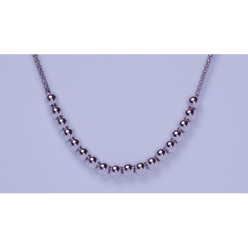 Bead & Rope Chain Necklace