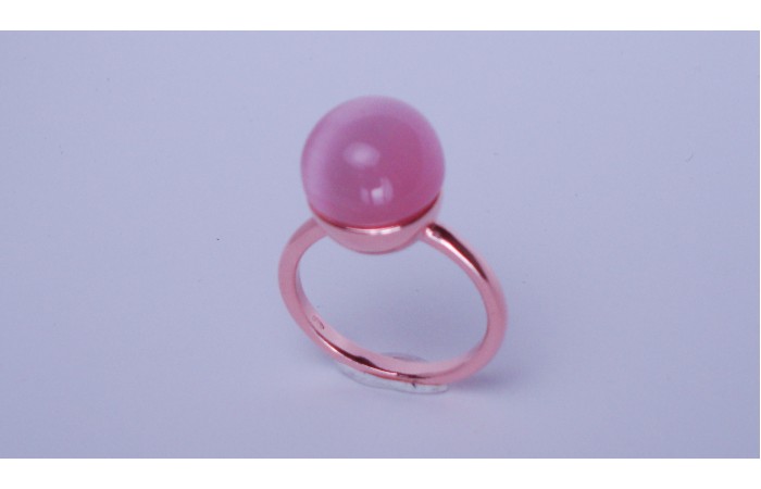 Pink RG ring