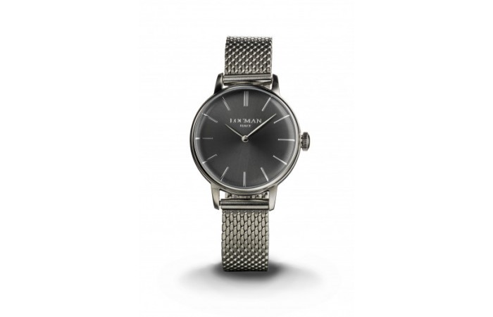 Locman Stainless Steel 1960 Lady with Steel Strap