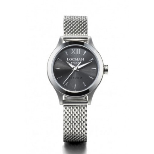 Locman Stainless Steel Island Lady with Steel Strap